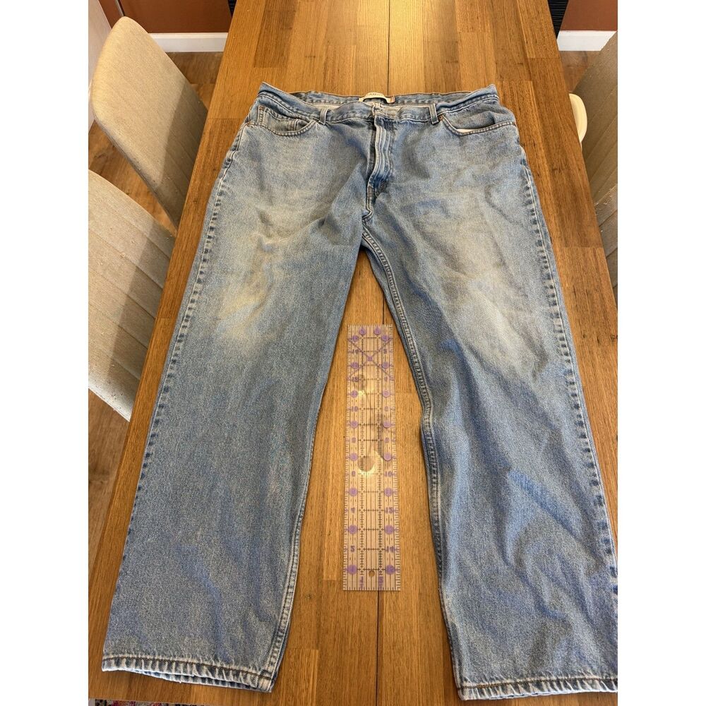Levi's 550 Relaxed Fit Tapered Leg Jeans - Medium Wash Denim (44 x 32)